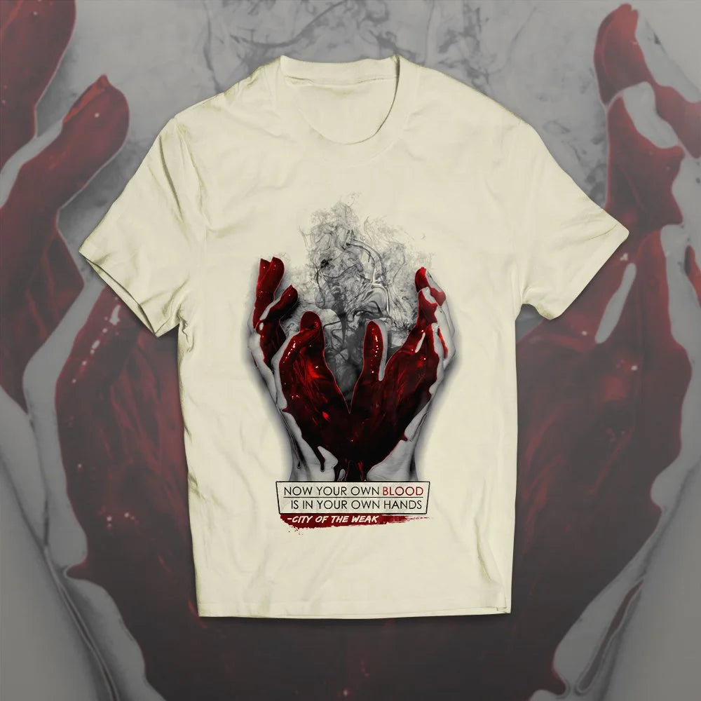 "White Fire Alarm" Unisex Fitted Tee (XS/S-ONLY 3 LEFT)