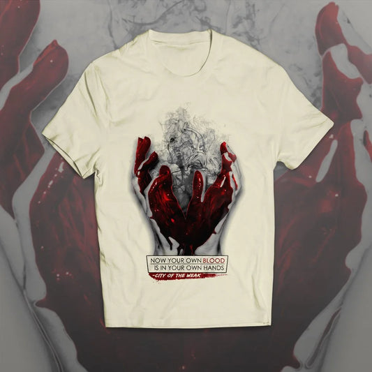"White Fire Alarm" Unisex Fitted Tee (XS/S-ONLY 3 LEFT)