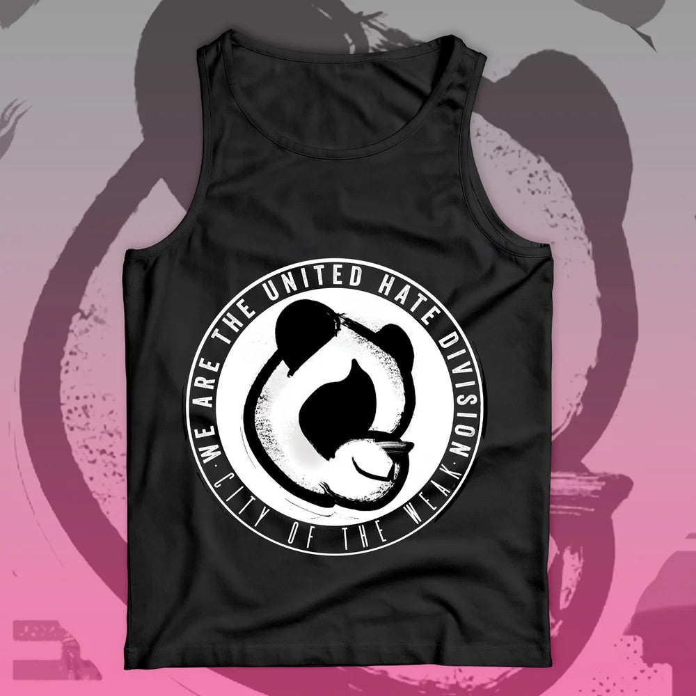 UNISEX PANDA TANK (S/L/2X)