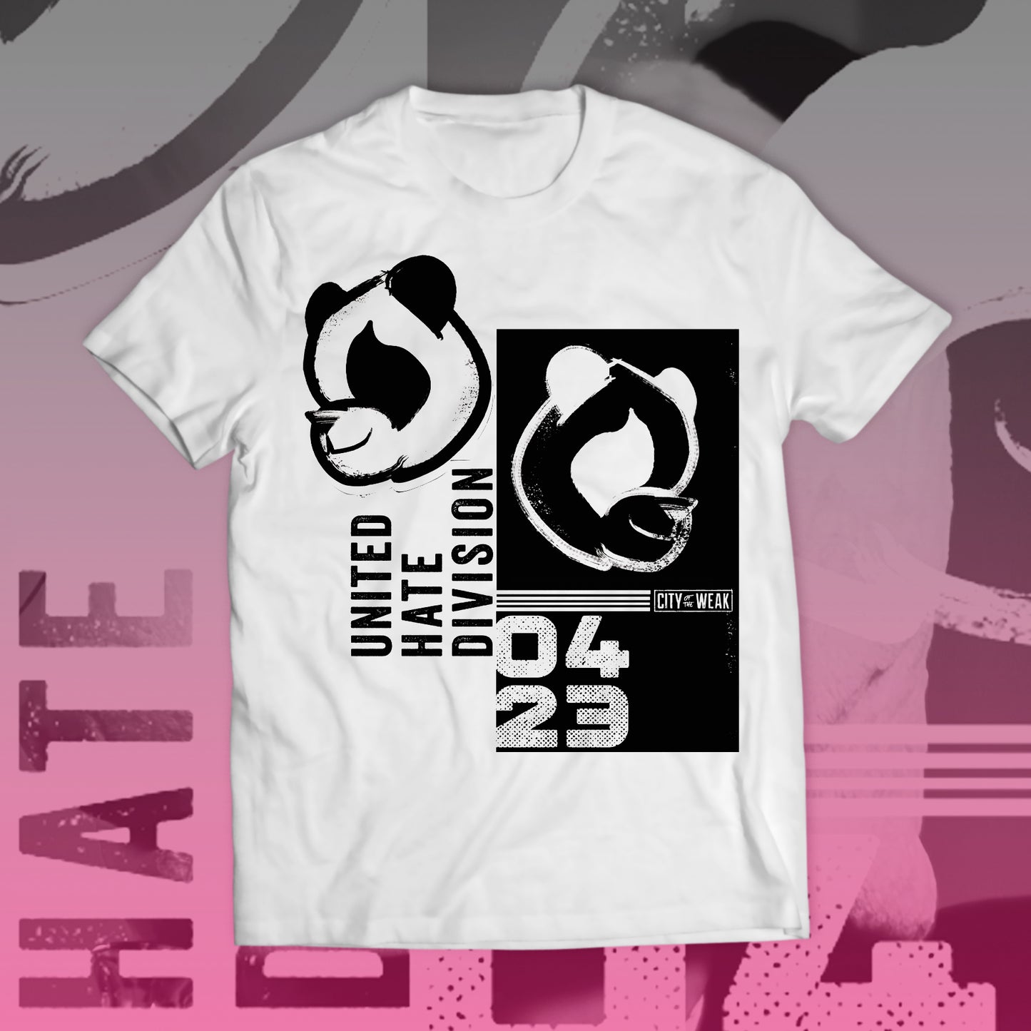 PARTY PANDAS TEE (L/XL/2X)